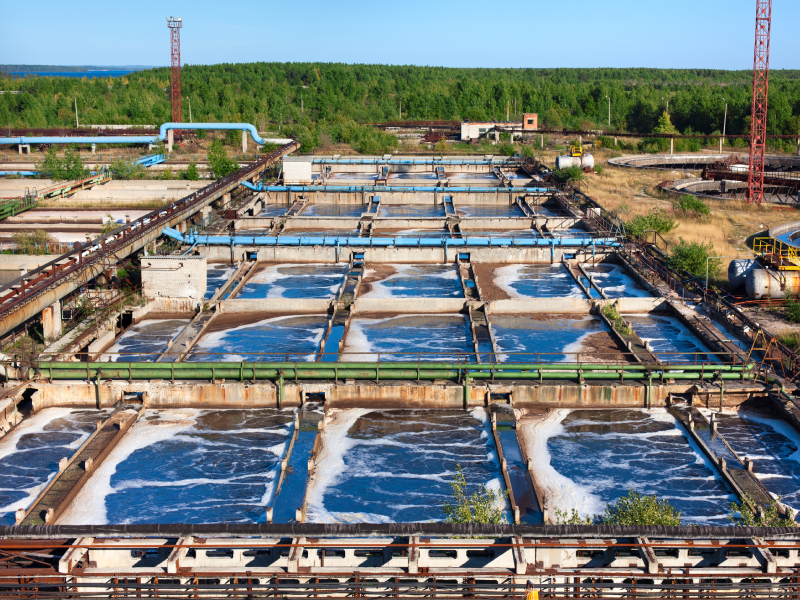 Sewerage/sludge basins for water aeration | Pencco, Inc.
